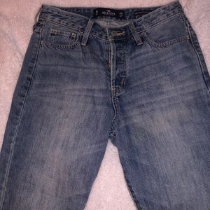 Hollister High Rise Vintage Straight Jeans
